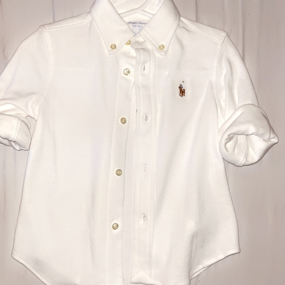 White Ralph Lauren polo